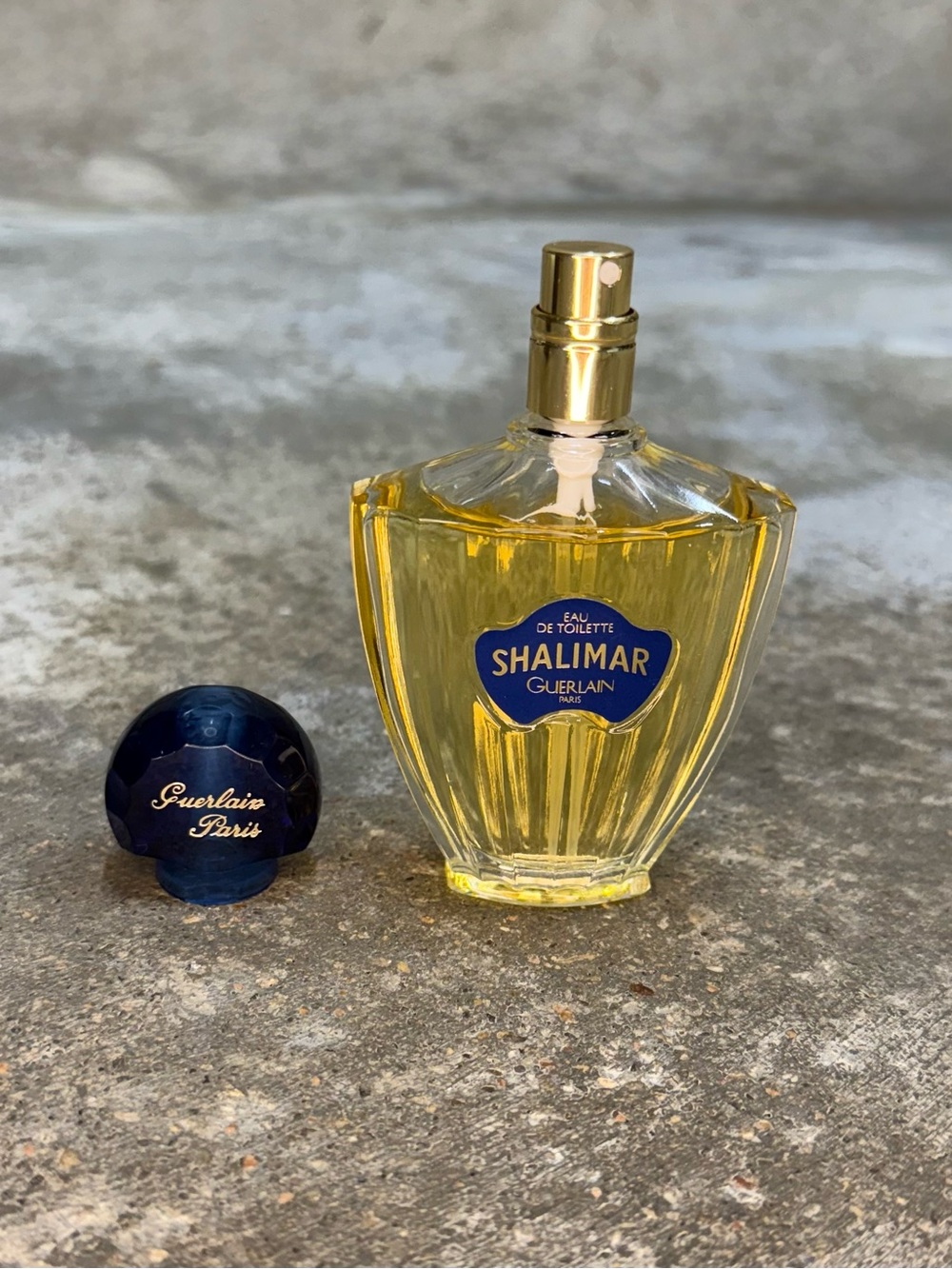 Vintage Guerlain Shalimar 1.7oz 50ml Eau de Toilette France NOS